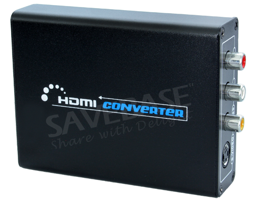 Details about HDMI To Composite / S-Video Converter HDCP 3 RCA Analog